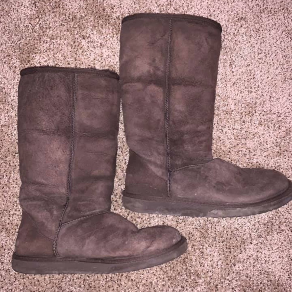 Chocolate UGG boots
